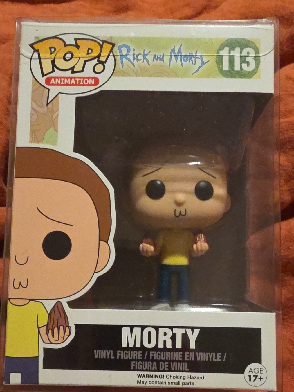 Funko Morty Vinyl Figure - Yellow Shirt, Blue Pants 113